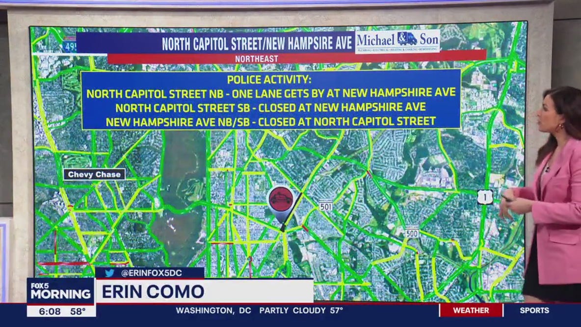 Crash investigation in DC